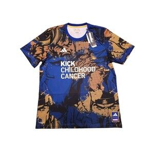 Adidas MLS Soccer Jersey x Marvel Kick Childhood Cancer HT3238 Men’s Size XL